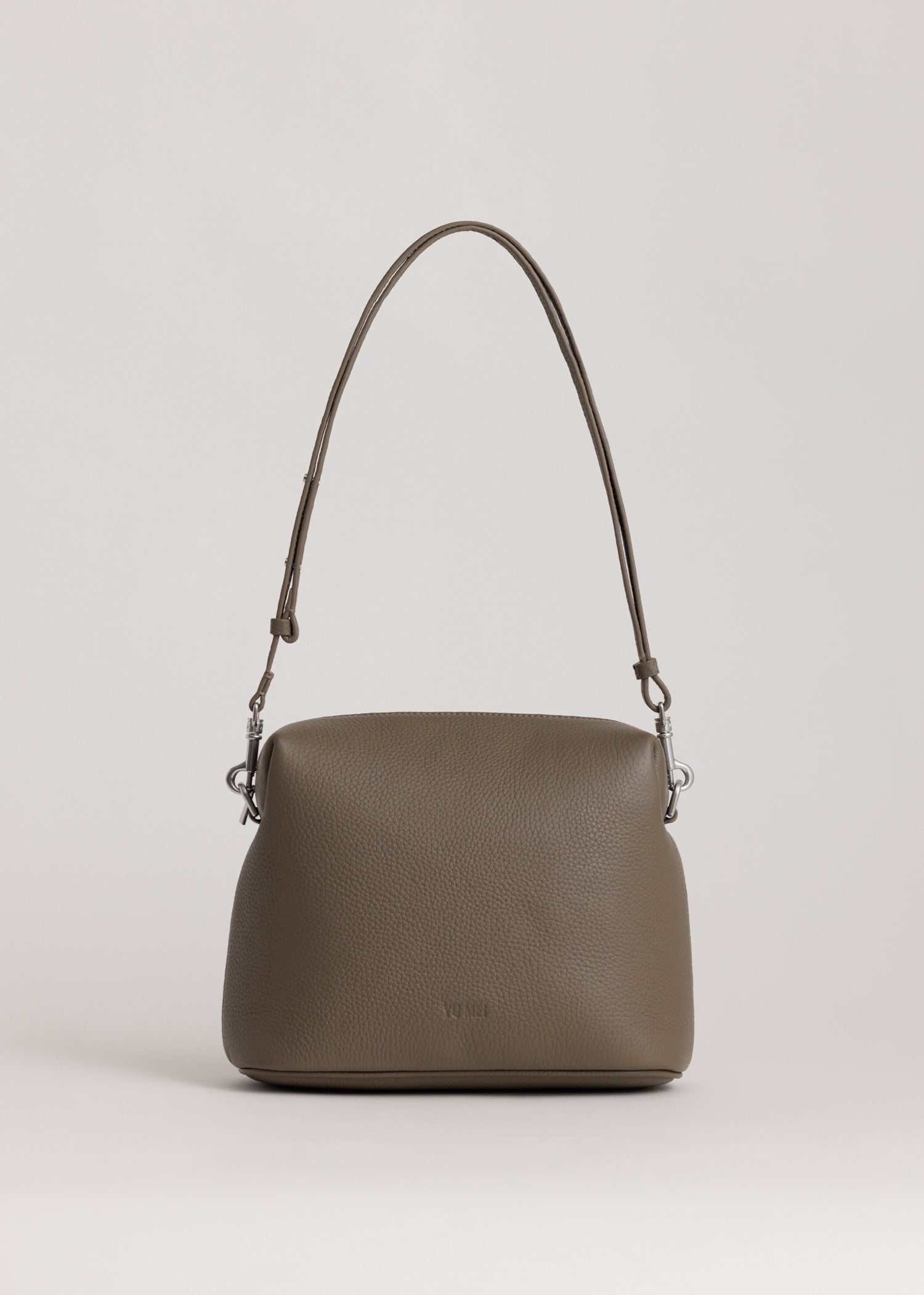Ch'lita | Leather Crossbody Bag in Echo | Yu Mei