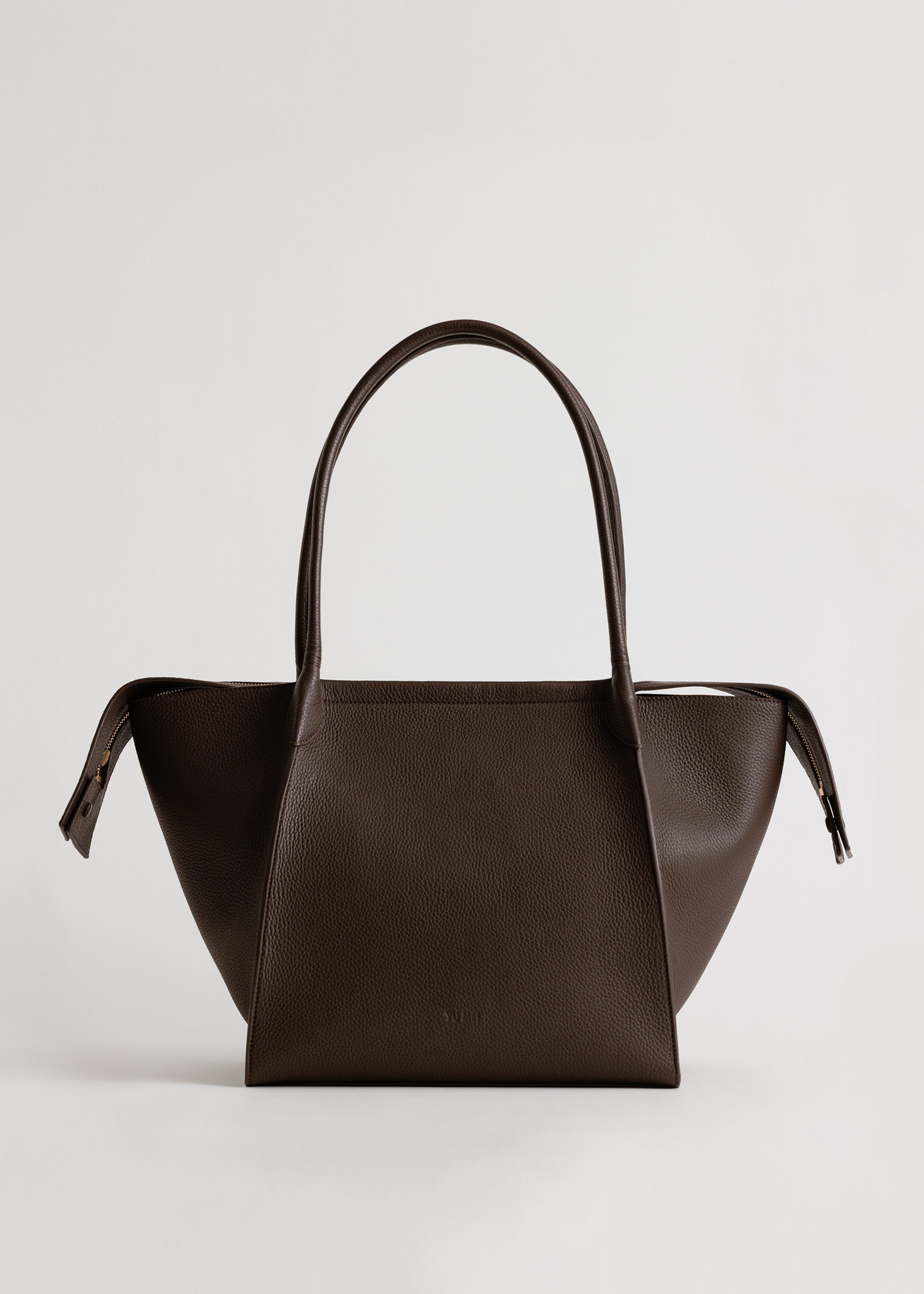 Claudia Tote / Molasses Deer Nappa