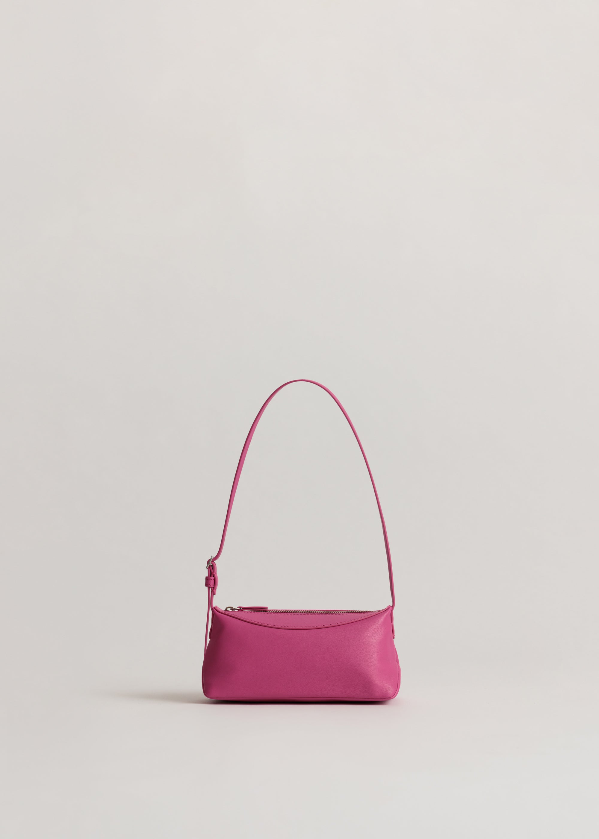 Mini Bobby Bag / Fuchsia Lambskin