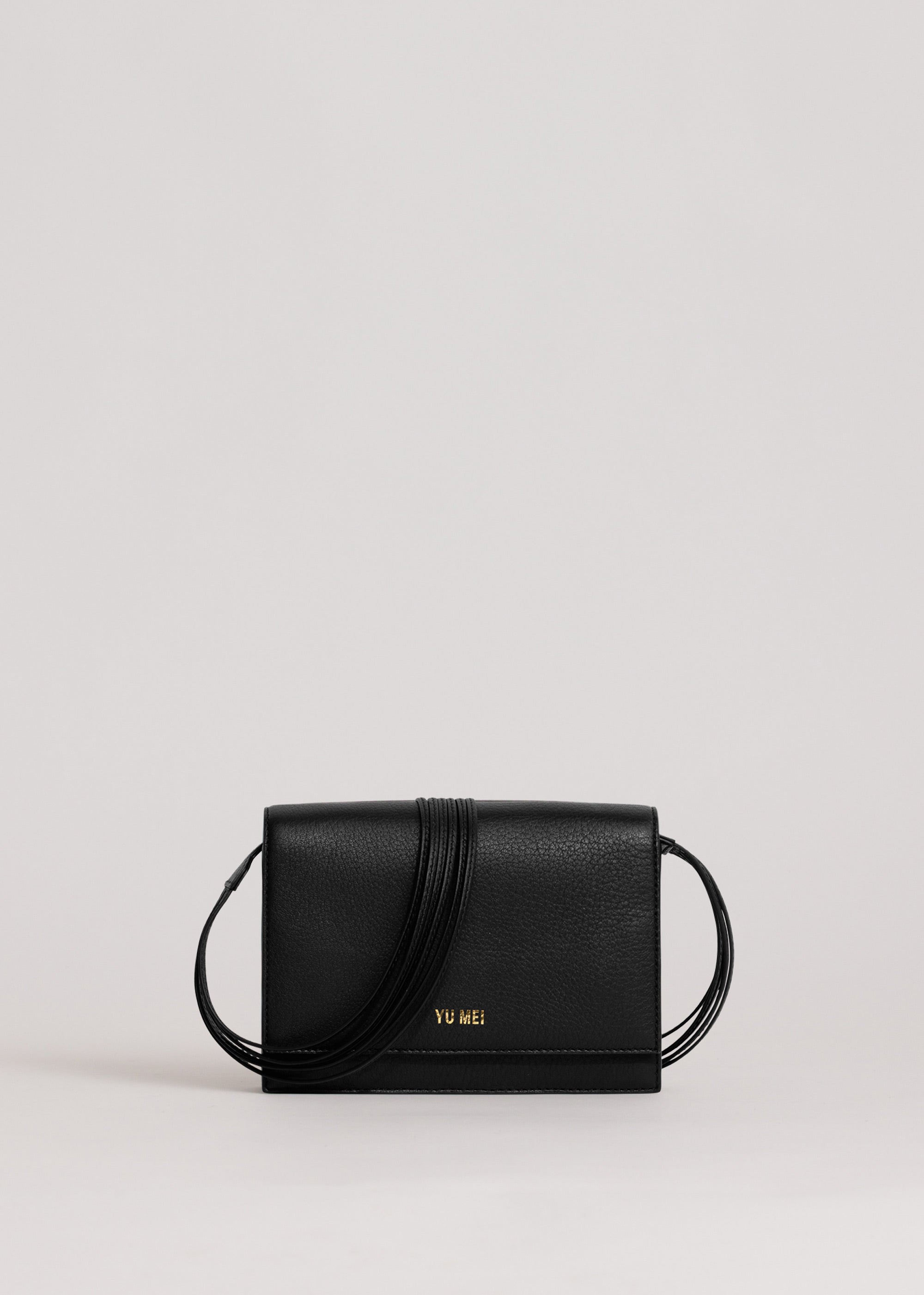 Suki Multi-Strap Clutch / Black Deer Nappa