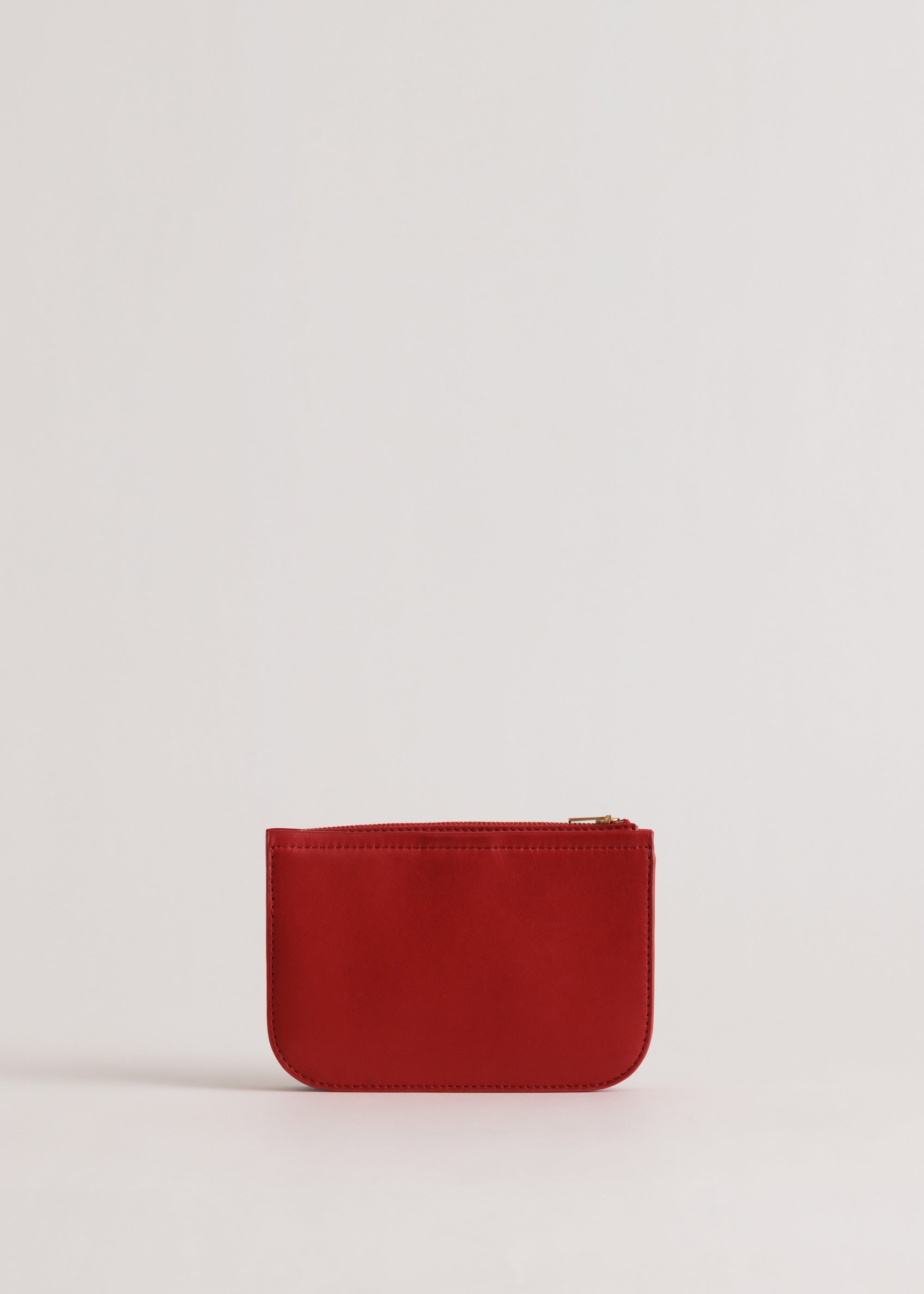 Vi Bag in Lobster Red Lambskin back view