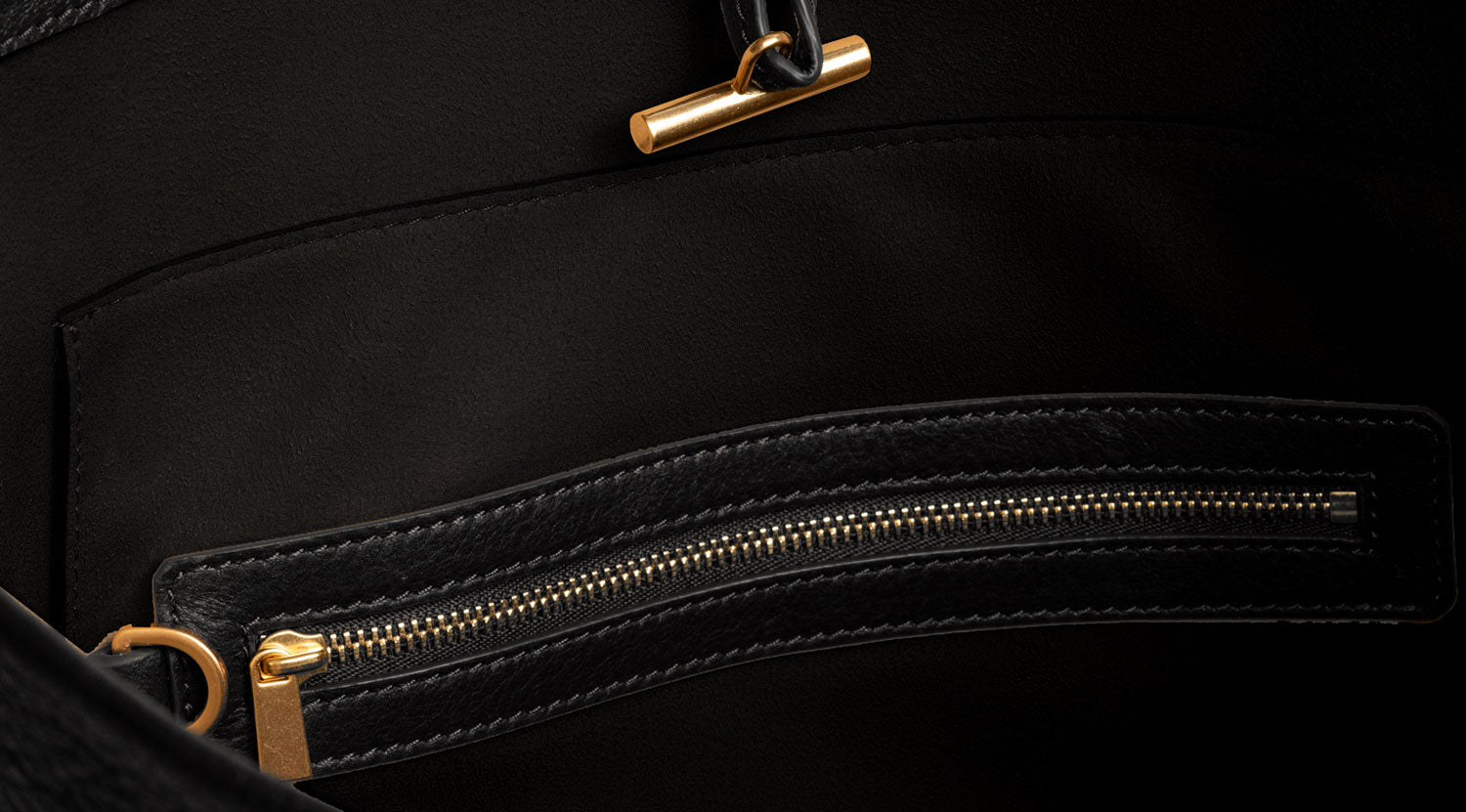 Interior pocket detail