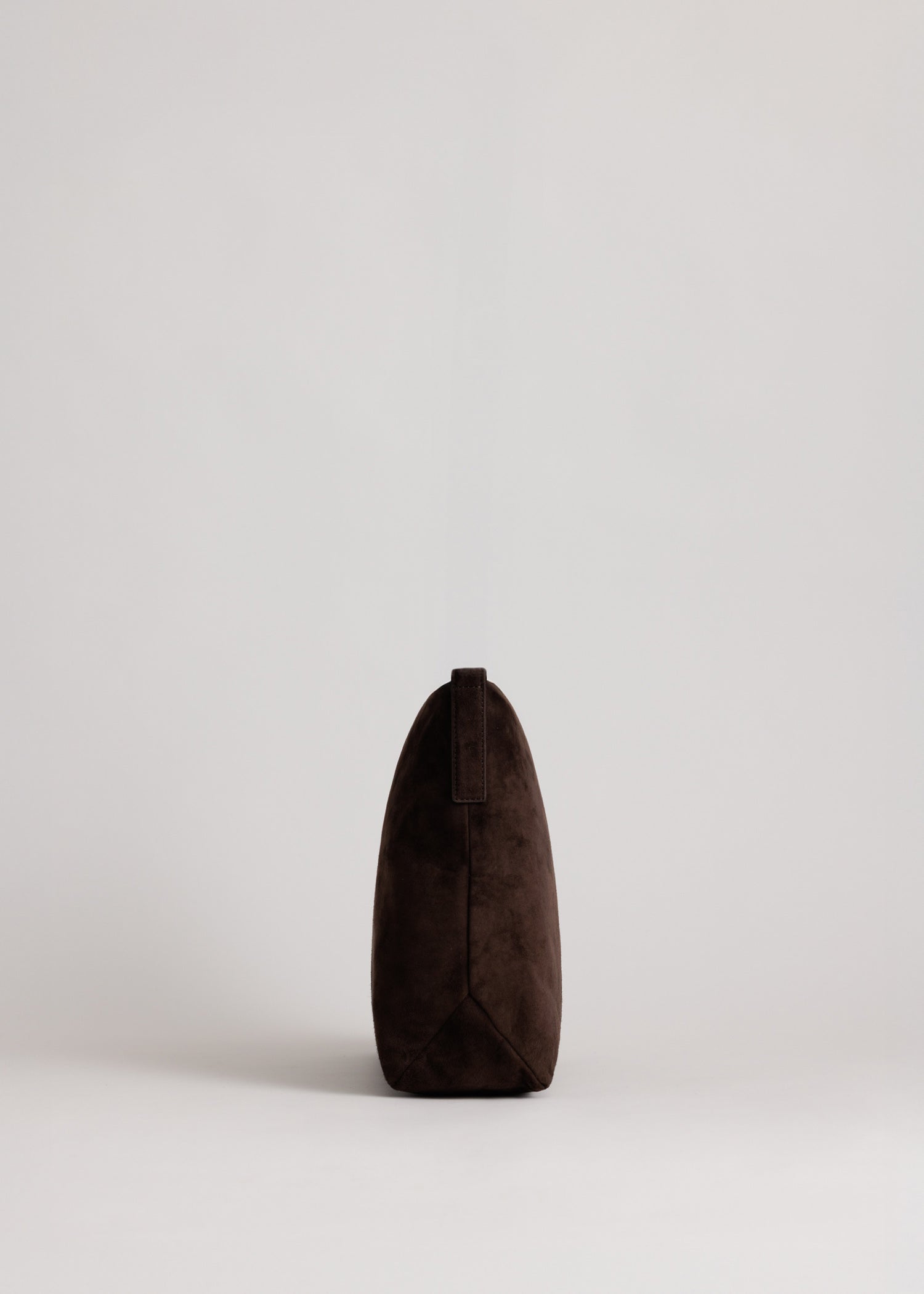 Braidy | Suede Crossbody Bag in Umber | Yu Mei