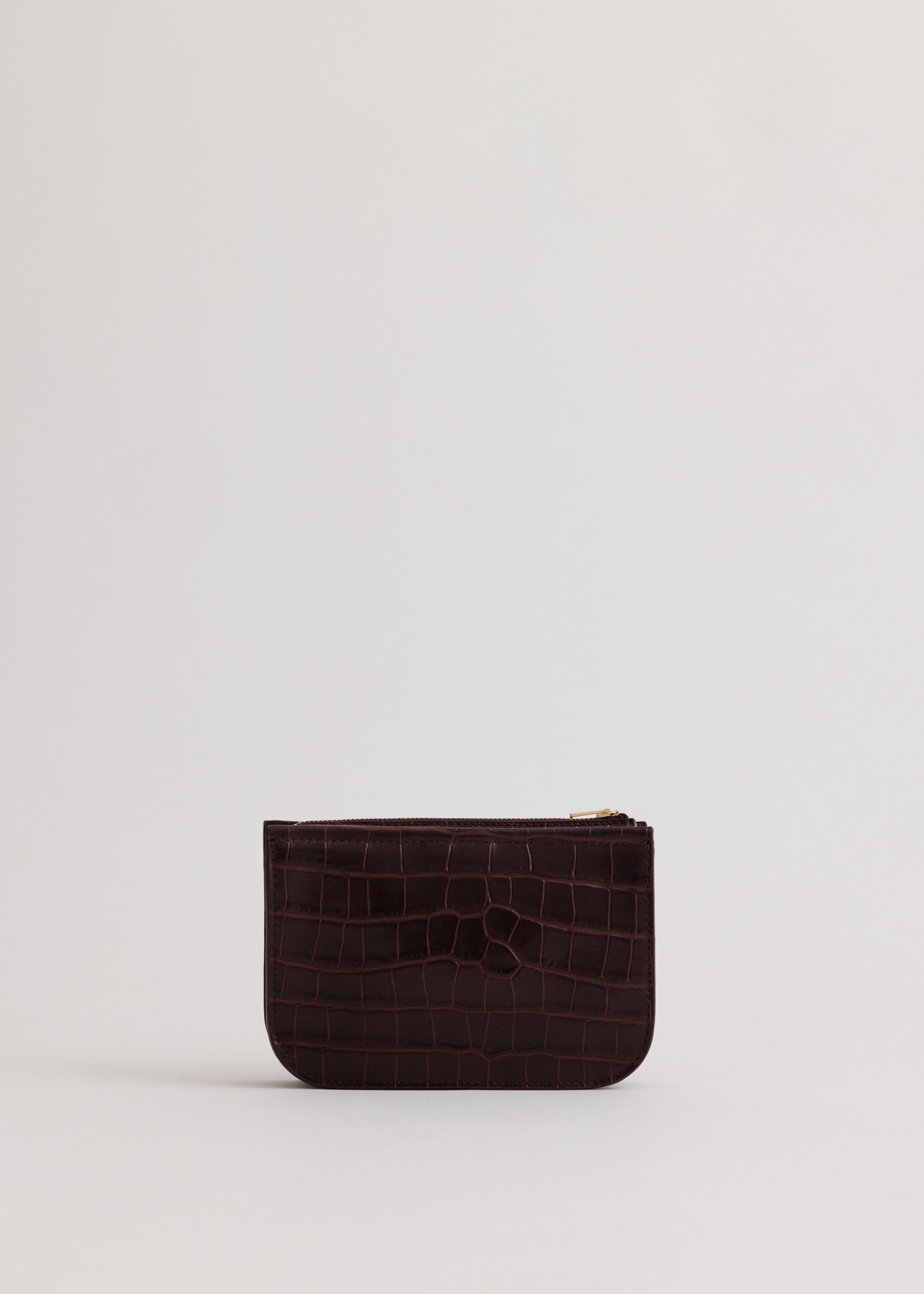 Vi Bag in Fire Croc back view
