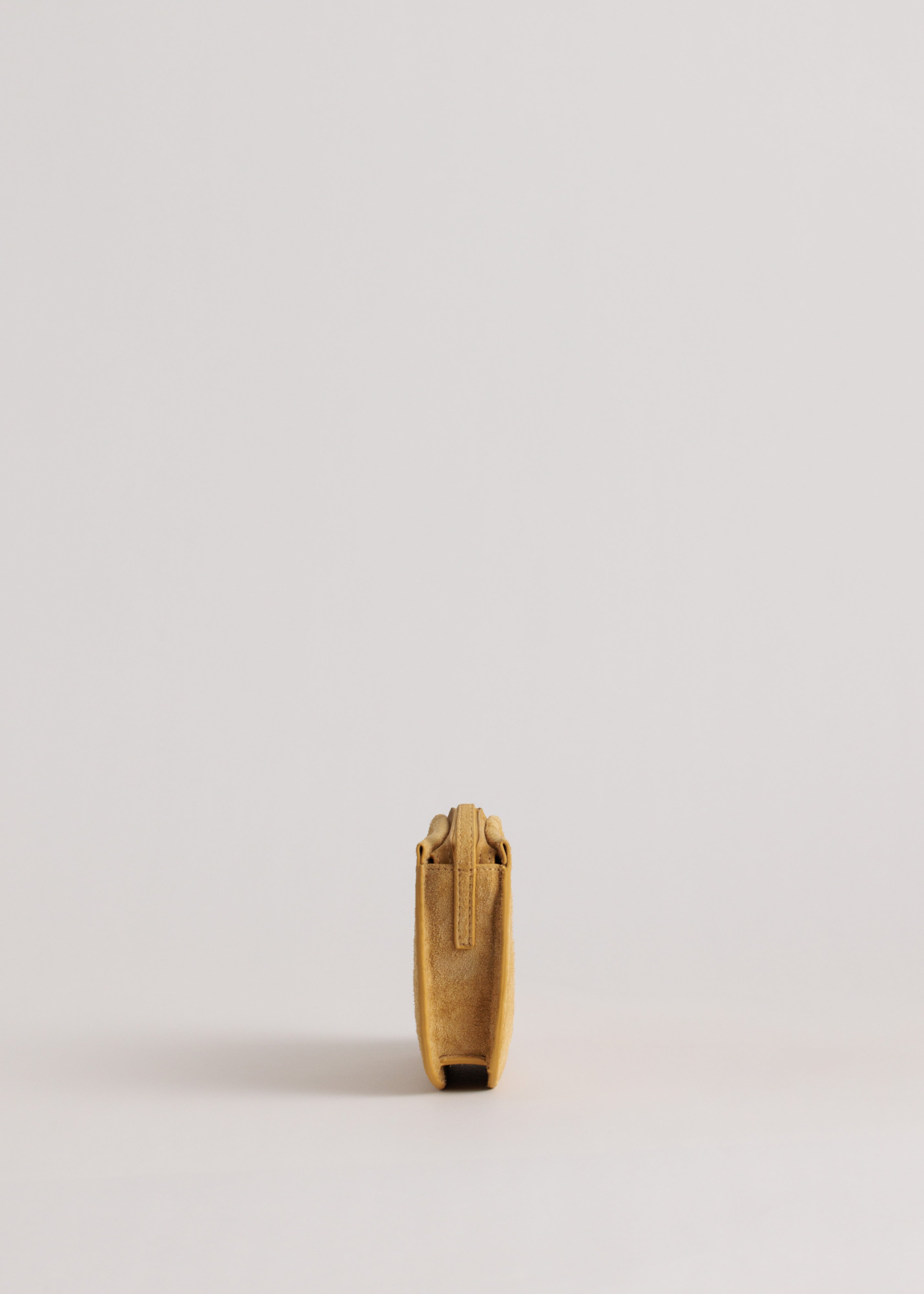 Vi Bag in Sun Suede - side view