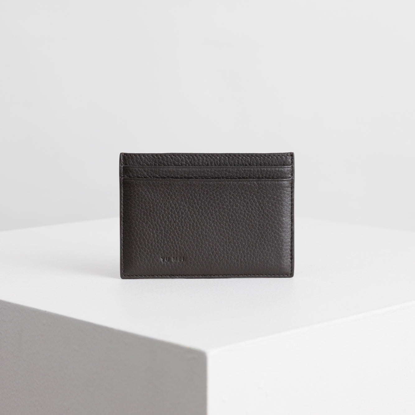 Youhan | Leather Card and Passport Holder in Black Croc – Yu Mei