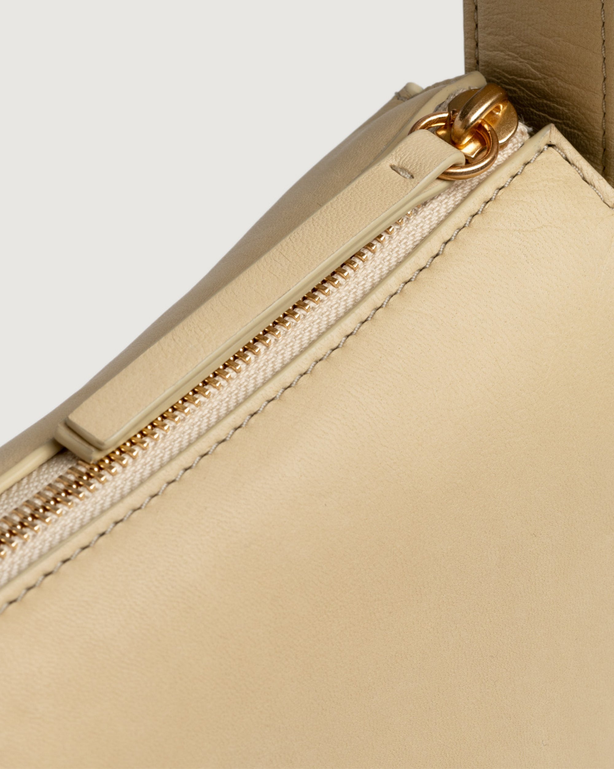 Custom lambskin zip puller